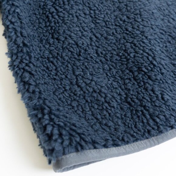 Patagonia Men’s Classic Retro-X Fleece Jacket Sherpa Full Zip Navy / Wax Red - Picture 12 of 15